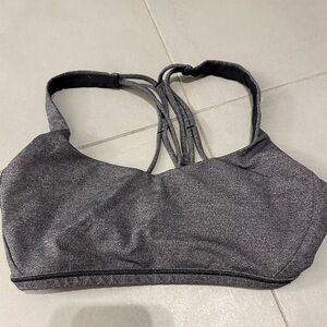 lululemon free to be zen heather grey size 4